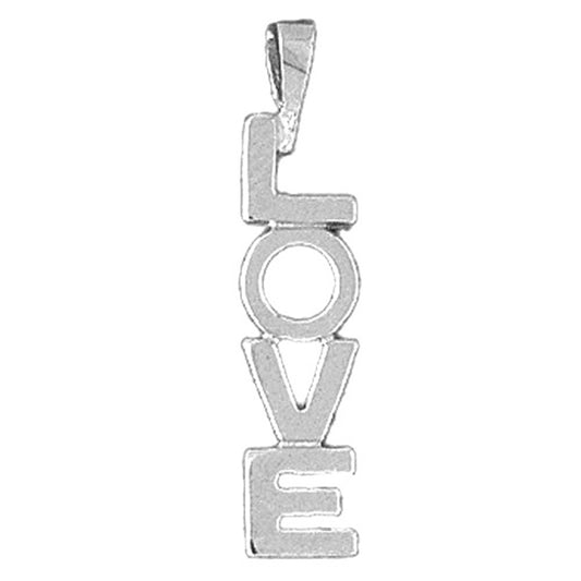 Sterling Silver Love Pendant