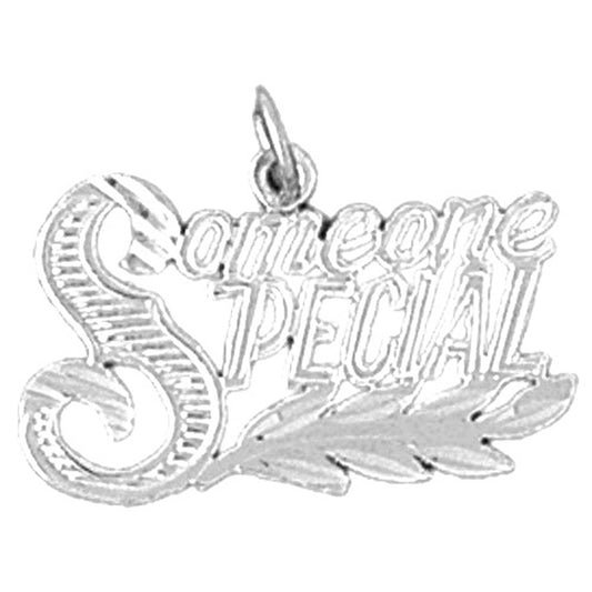 Sterling Silver Someone Special Pendant