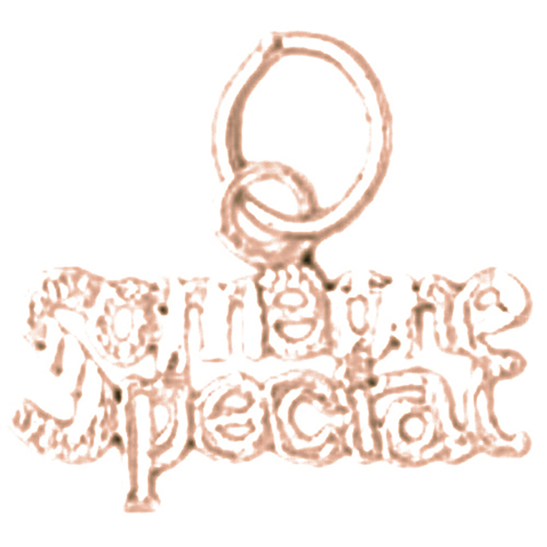 14K or 18K Gold Someone Special Pendant