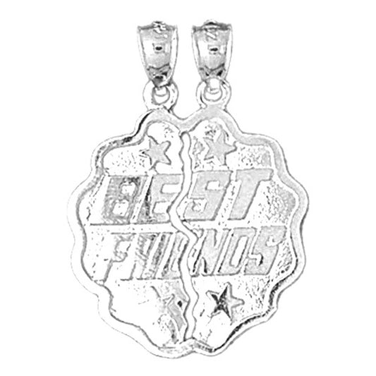 Sterling Silver Best Friends Pendant