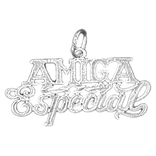 Sterling Silver Amiga Especial Pendant