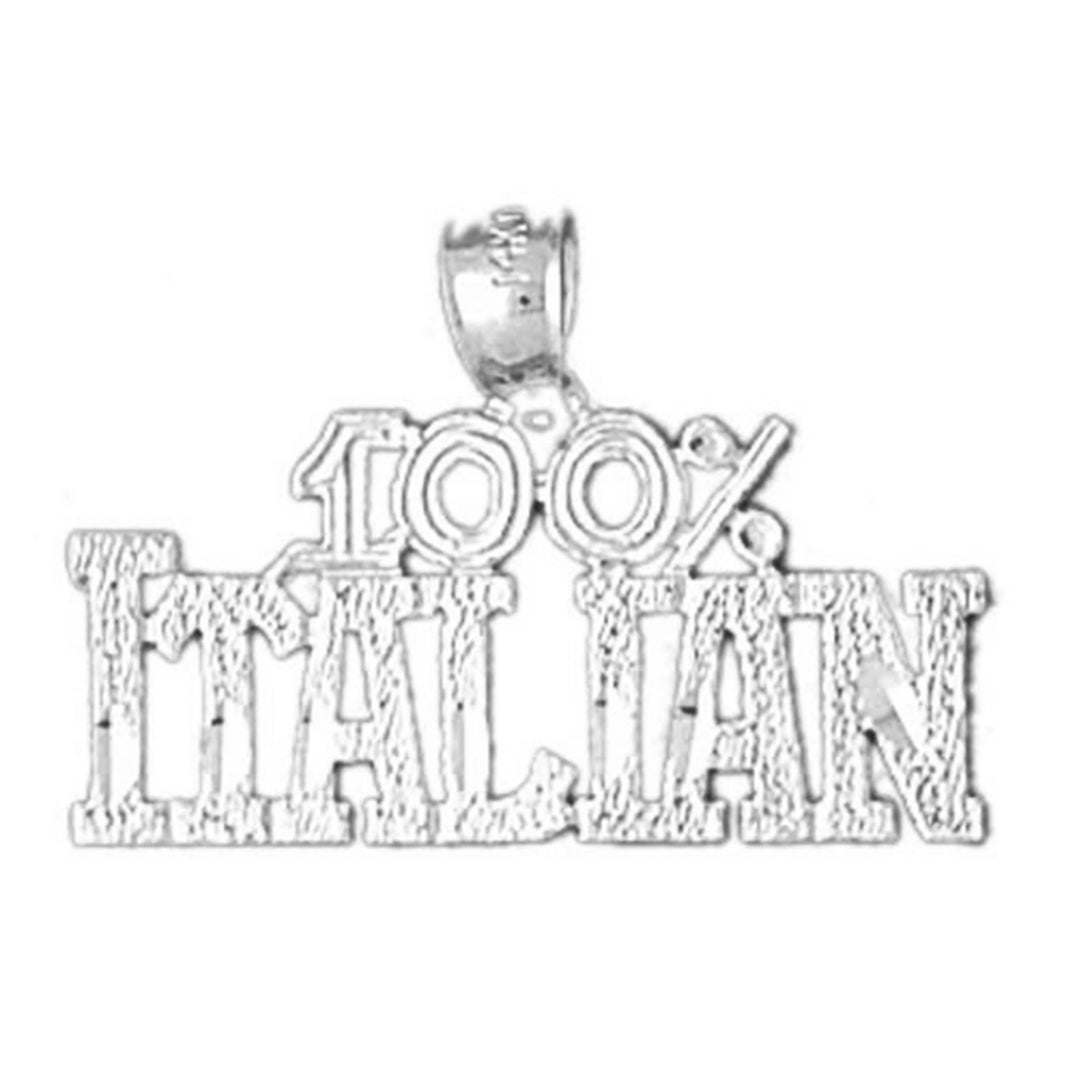 Sterling Silver 100% Italian Pendant