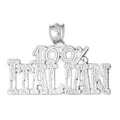 Sterling Silver 100% Italian Pendant