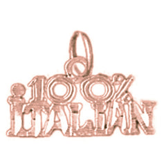 14K or 18K Gold 100% Italian Pendant