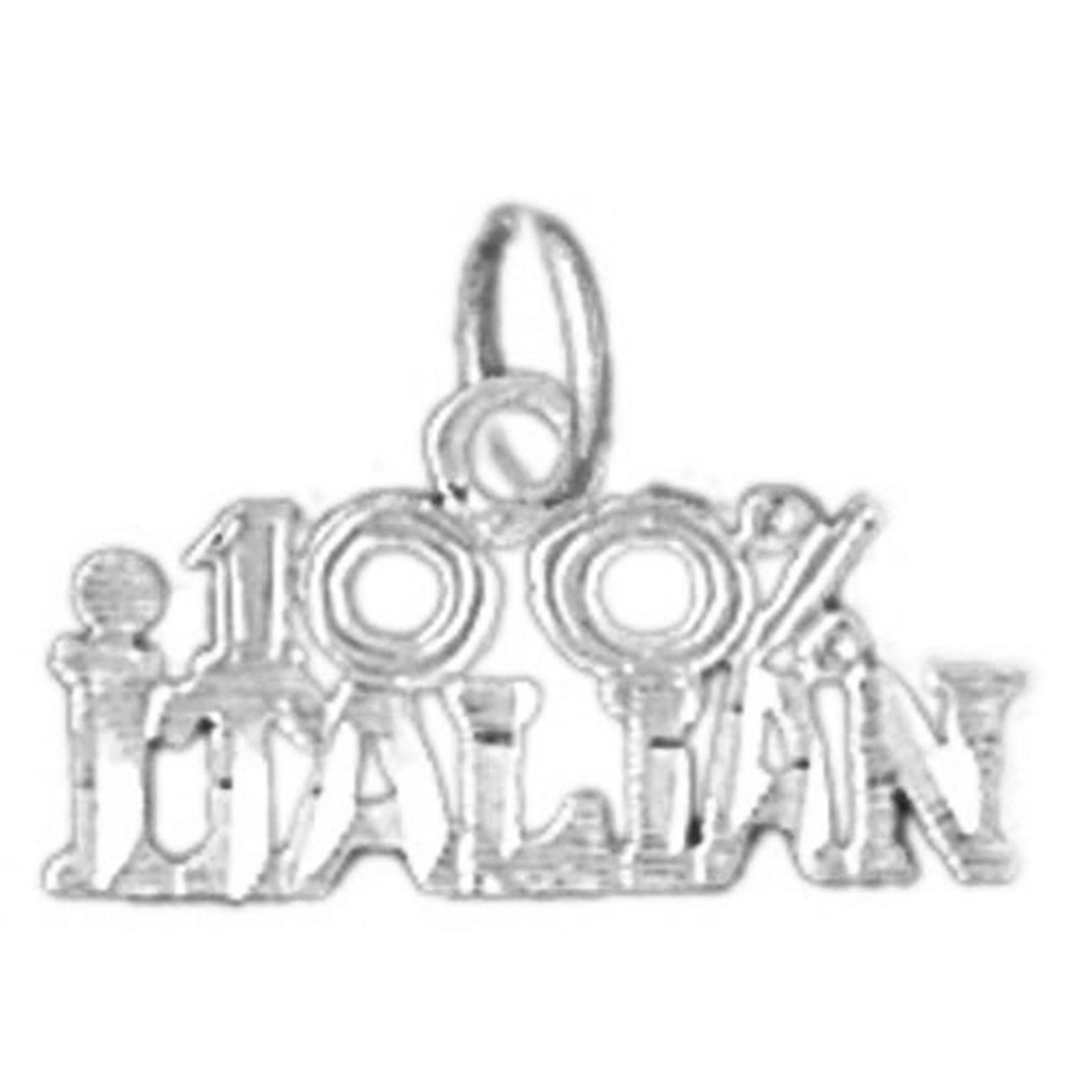 Sterling Silver 100% Italian Pendant