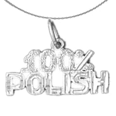 14K or 18K Gold 100% Polish Pendant