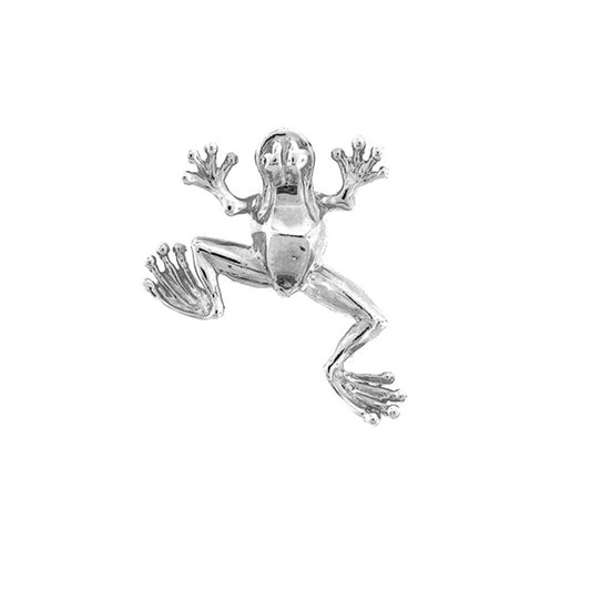 Sterling Silver Frog Pendant