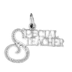 Sterling Silver Special Teacher Pendant