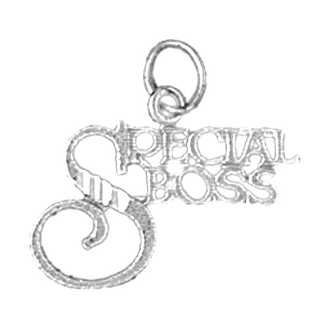 Sterling Silver Special Boss Pendant
