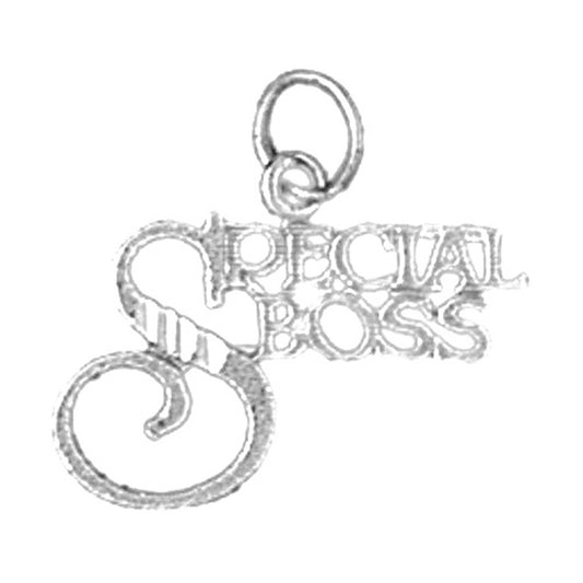 Sterling Silver Special Boss Pendant