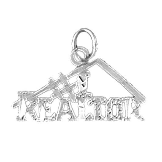 Sterling Silver #1 Realtor Pendant