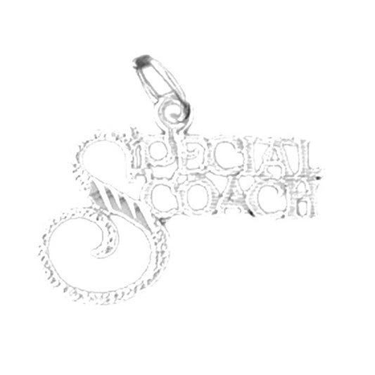 Sterling Silver Special Coach Pendant