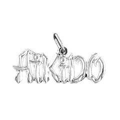 Sterling Silver Aikido Pendant