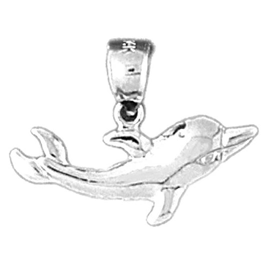 Sterling Silver Dolphin Pendant