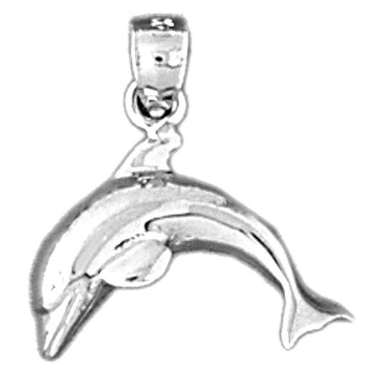 Sterling Silver Dolphin Pendant