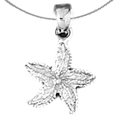 Sterling Silver Sarfish Pendant (Rhodium or Yellow Gold-plated)