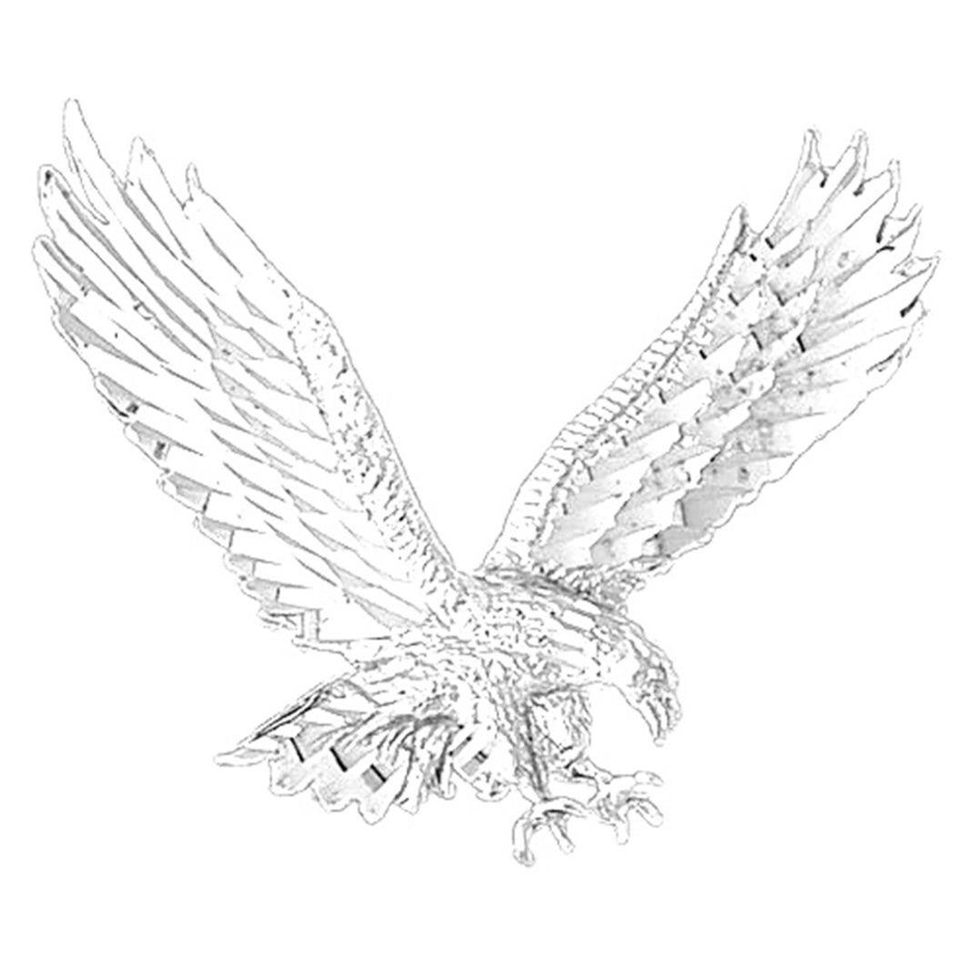 Sterling Silver Eagle Pendant