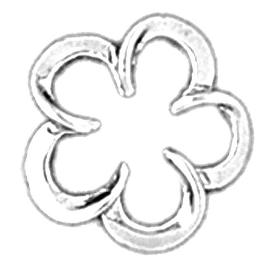 Sterling Silver Flower Pendant