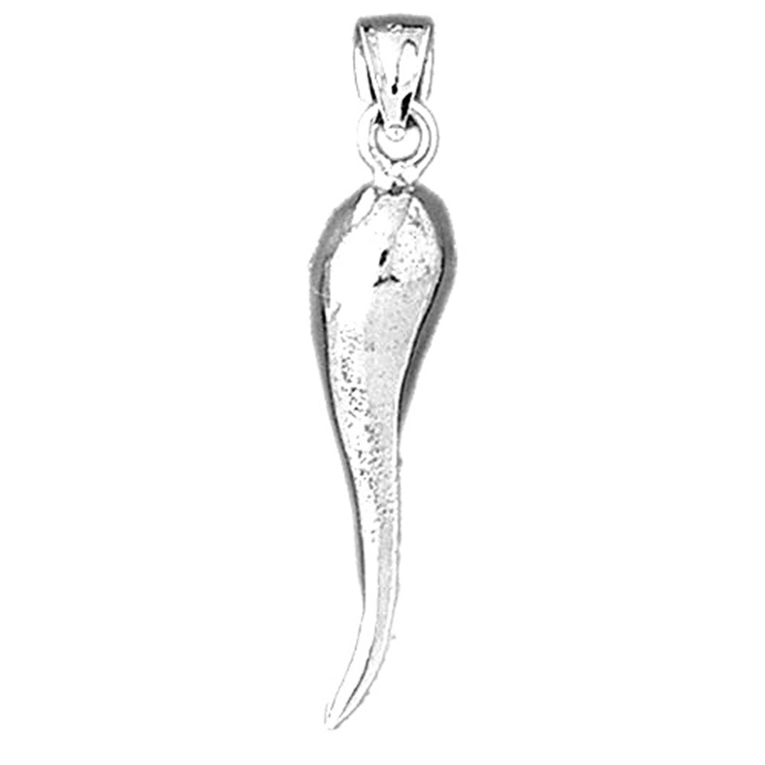 Sterling Silver 3D Pendant