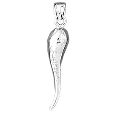 Sterling Silver 3D Pendant