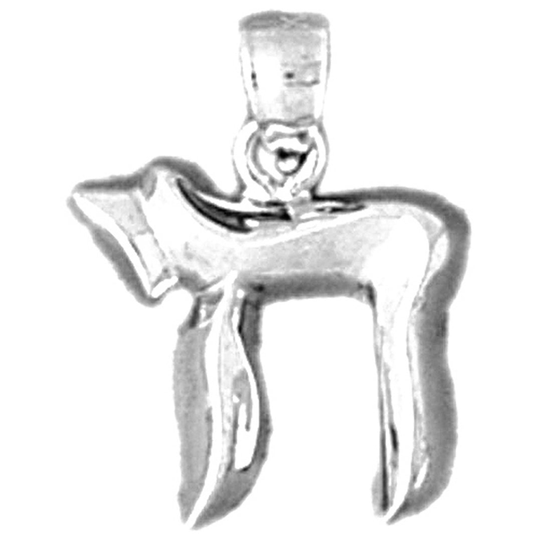 Sterling Silver Chais Pendant