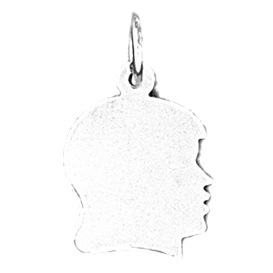 Sterling Silver Handcut Pendant