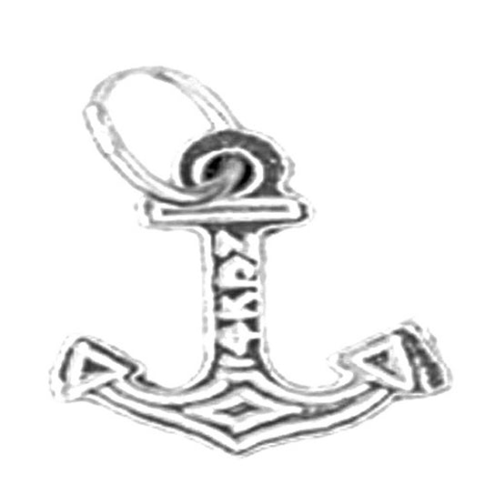 Sterling Silver Anchor Pendant