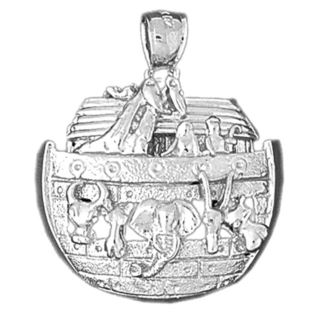 Sterling Silver Noah's Ark Pendant