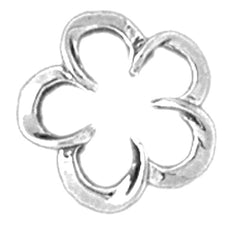 Sterling Silver Flower Pendant