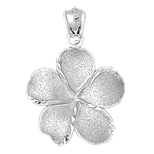 Sterling Silver Flower Pendant