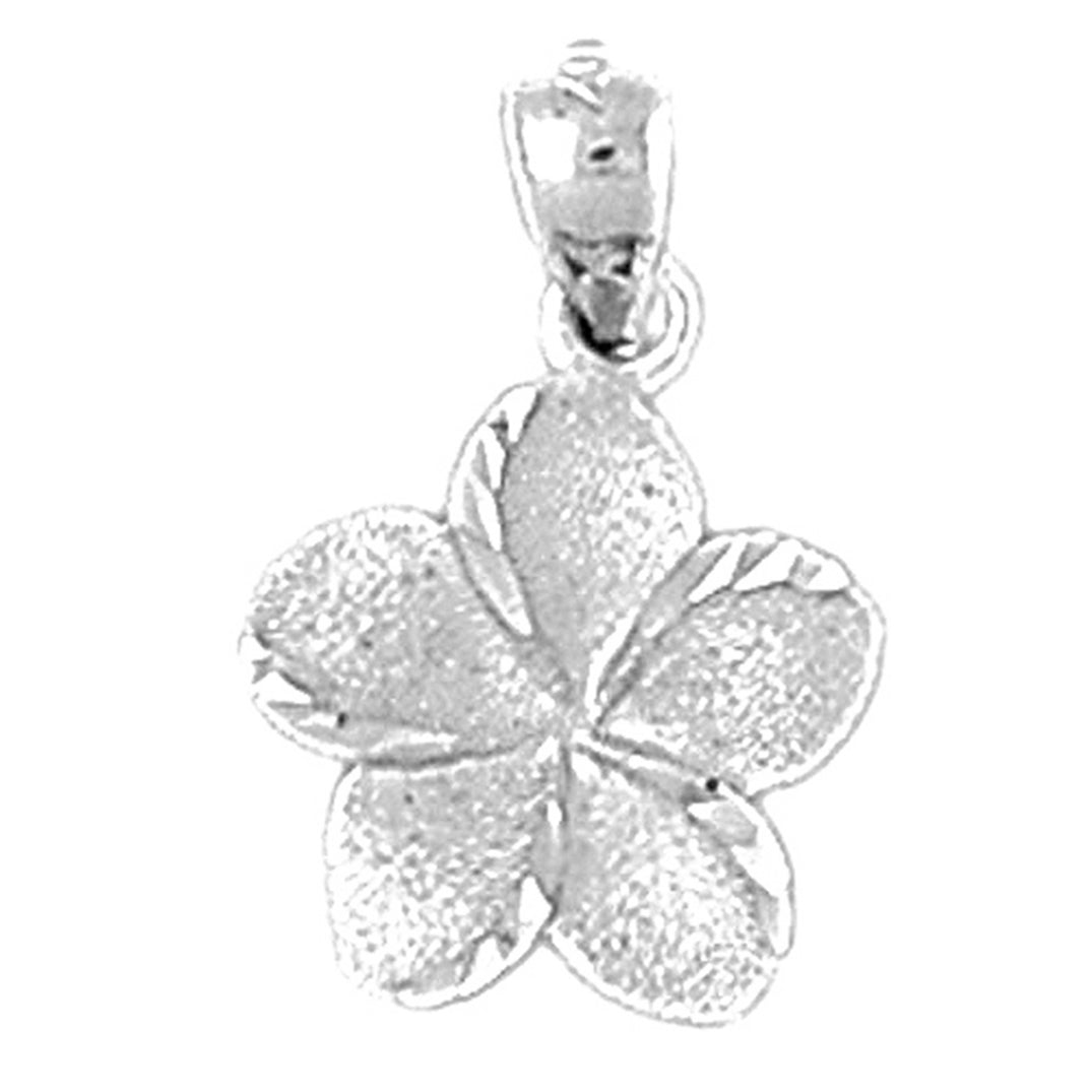 Sterling Silver Flower Pendant