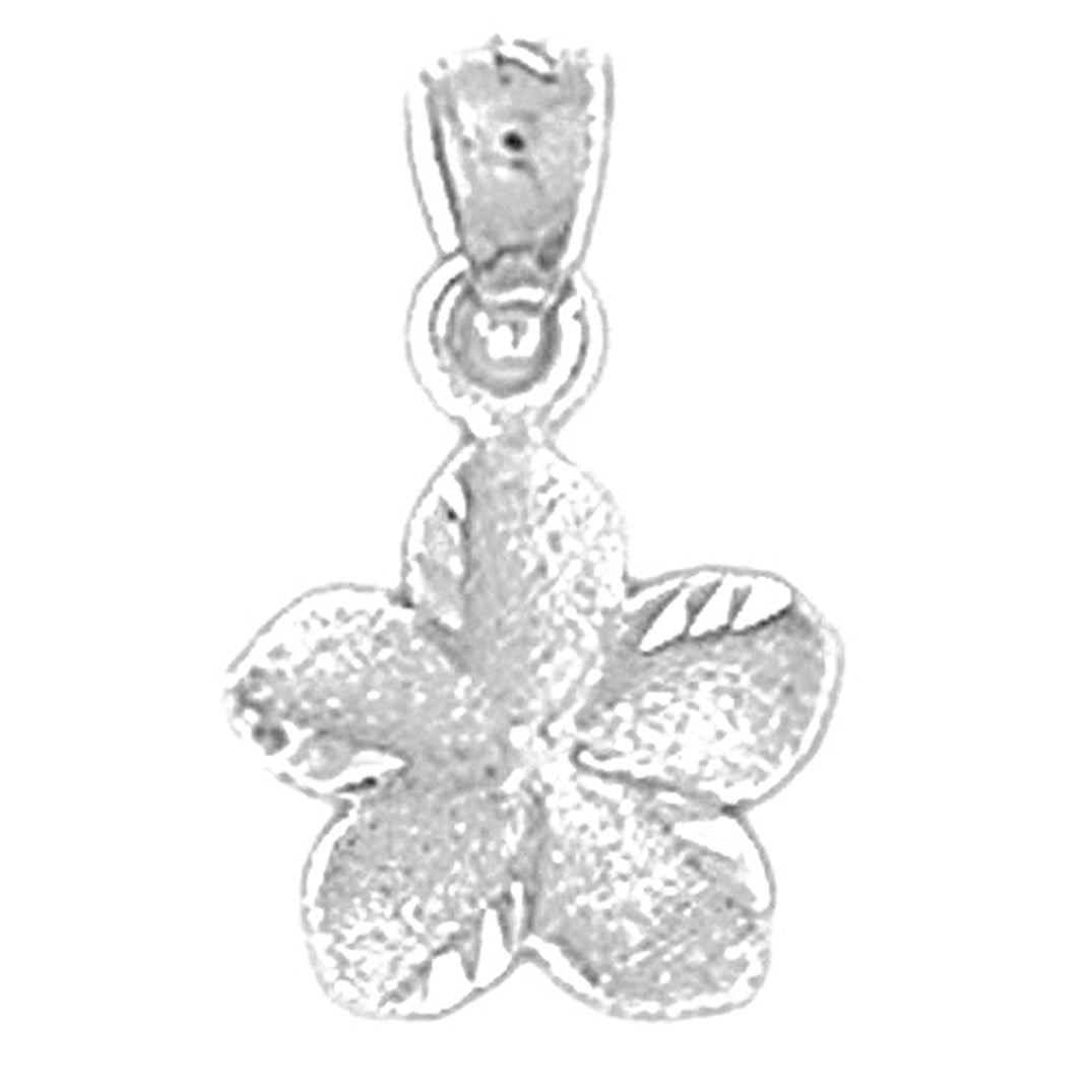 Sterling Silver Flower Pendant