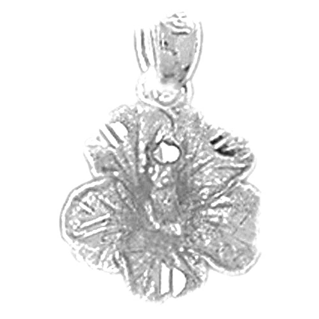 Sterling Silver Flower Pendant