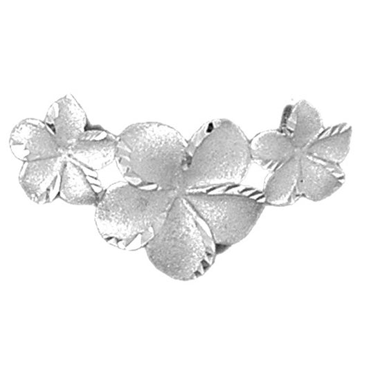 Sterling Silver Flower Pendant