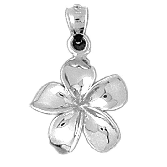 Sterling Silver Flower Pendant