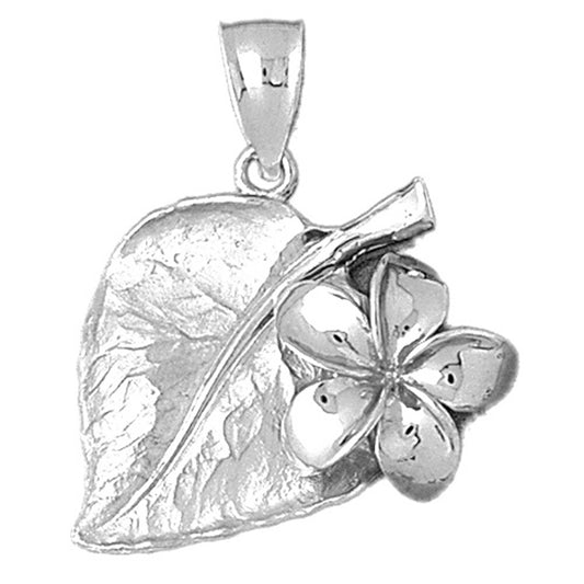 Sterling Silver Flower Pendant