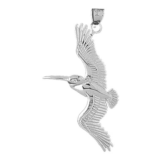 Sterling Silver Seagull Pendant