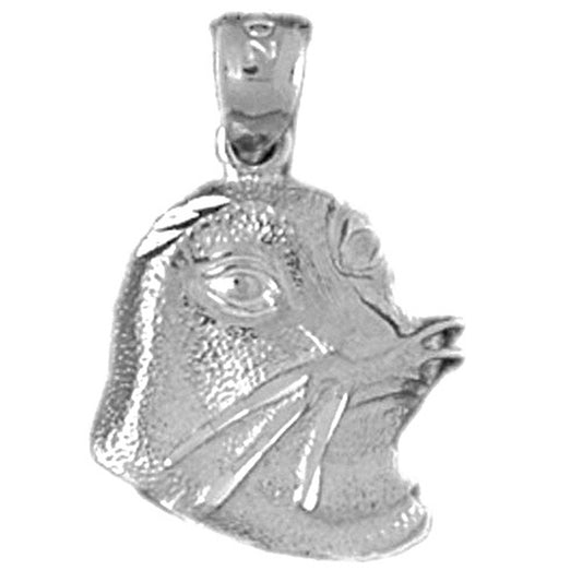 Sterling Silver Seal Pendant