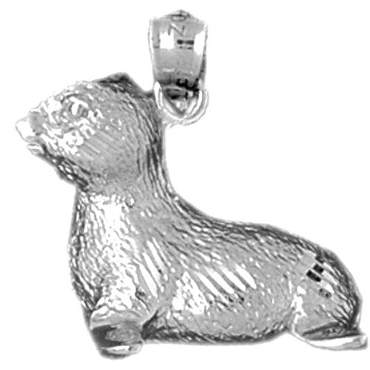 Sterling Silver Baby Seal Pendant