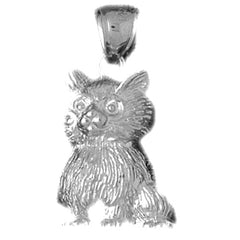 Sterling Silver Cat Pendant
