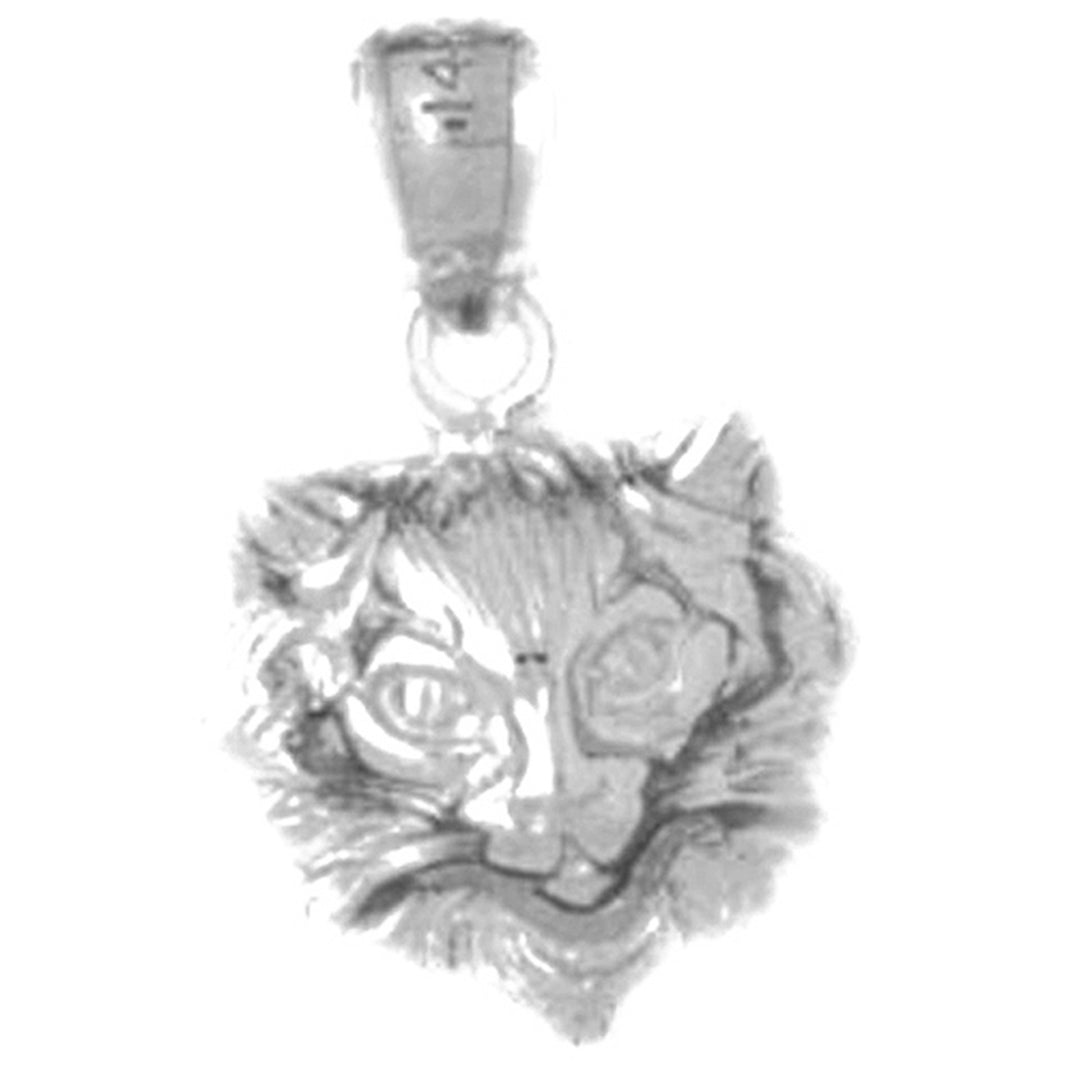 Sterling Silver Cat Pendant