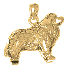 10K, 14K or 18K Gold Cocker Spaniel Dog Pendant
