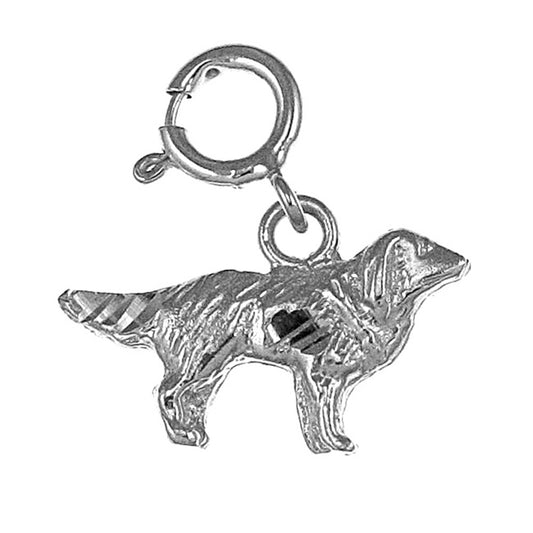 Sterling Silver Dog Pendant