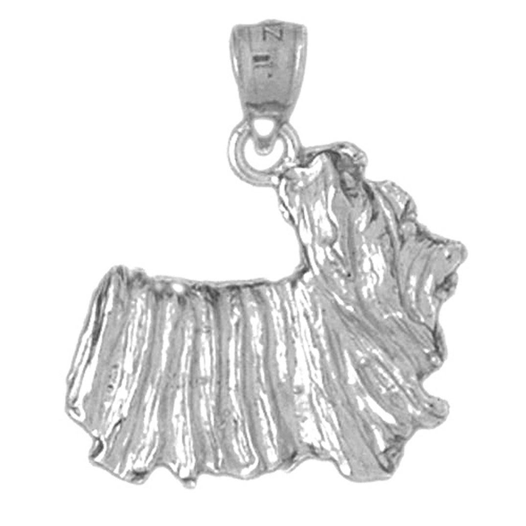 Sterling Silver Dog Pendant