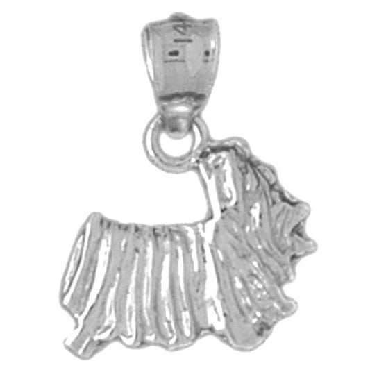 Sterling Silver Dog Pendant