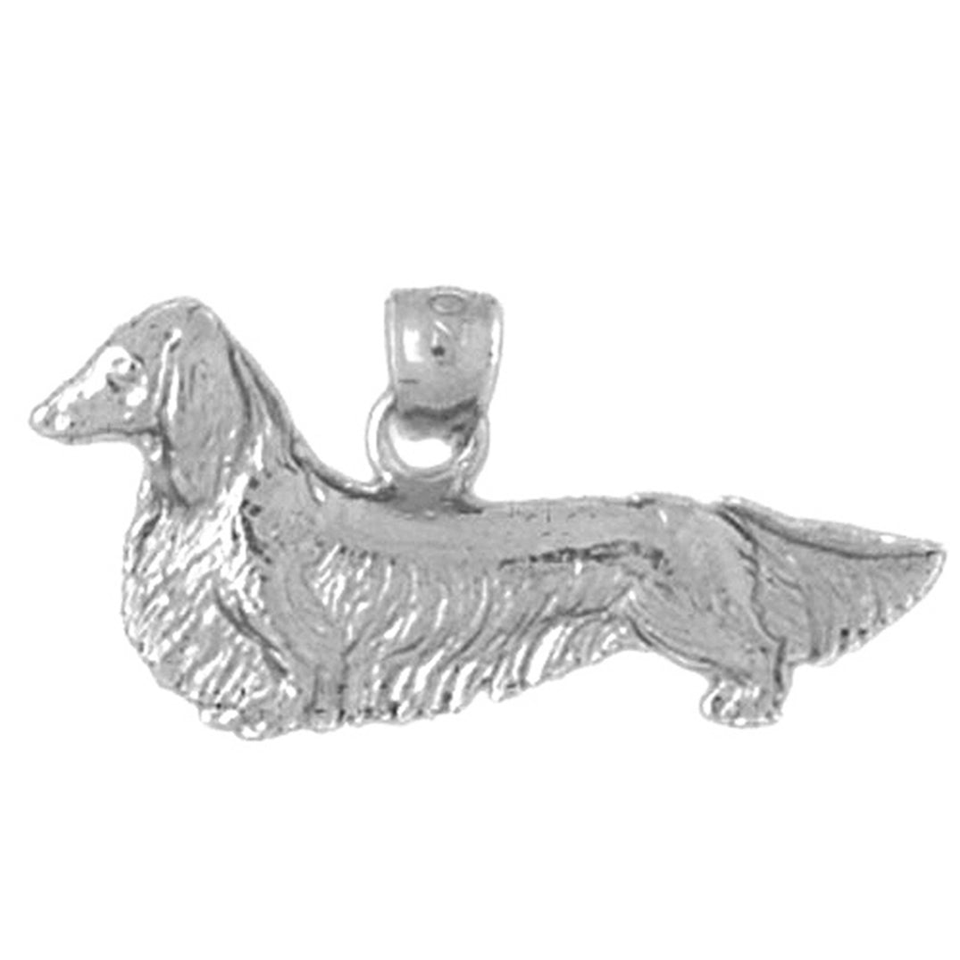 Sterling Silver Dog Pendant