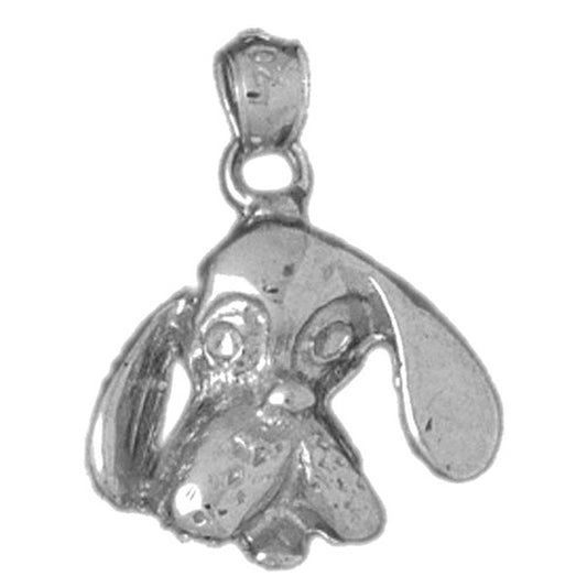 Sterling Silver Dog Pendant