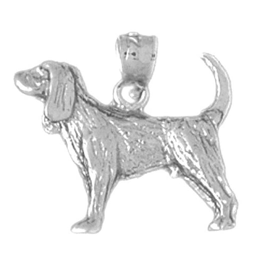 Sterling Silver Dog Pendant