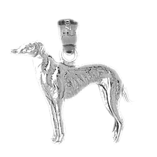 Sterling Silver Dog Pendant