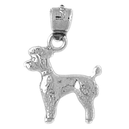 Sterling Silver Dog Pendant